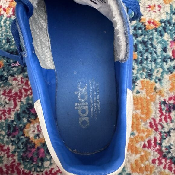 Adidas‎ Vintage Blue Samba Millennium World Cup Shoes Italy Men’s Size 10 - Picture 9 of 10